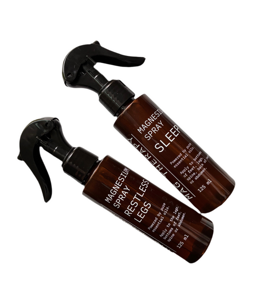 Bundle #4 Magnesium Restless Legs Spray 125ml + Magnesium Sleep Spray 125ml