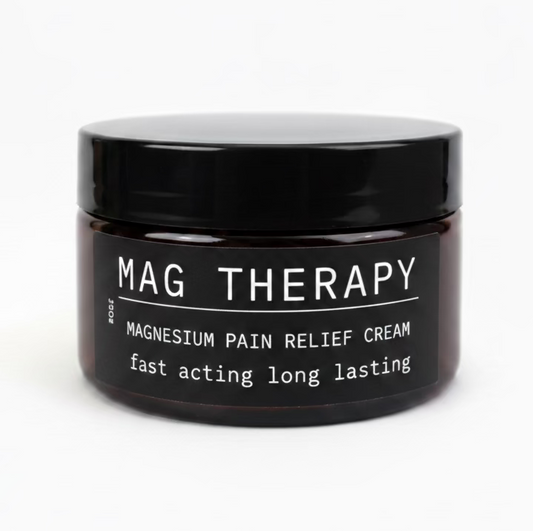 MAG THERAPY Magnesium Essential Oil Muscle Recovery Pain Cream large jar 250g