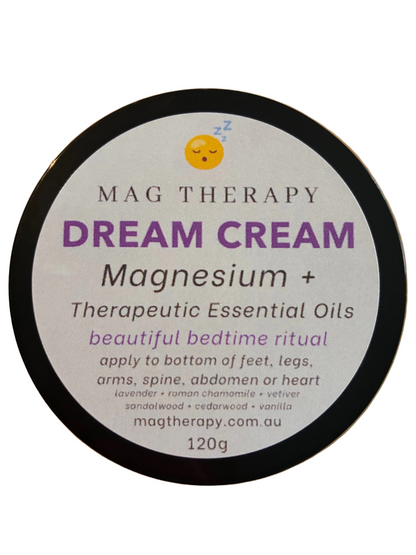 DREAM CREAM Magnesium + Therapeutic Essential Oils – MAG THERAPY